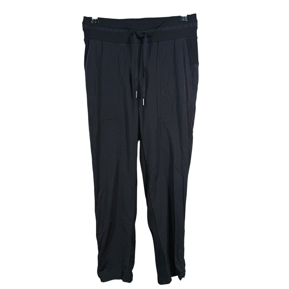Lululemon Dance Studio Pants 25" Size 6 Black Athleisure Yoga Workout Sporty